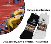 12-Paar Dunlop Sportsokken in Zwart