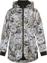 MOLO - Winterjas voor meisjes - Hillary - Sneeuwluipaard - maat 128cm