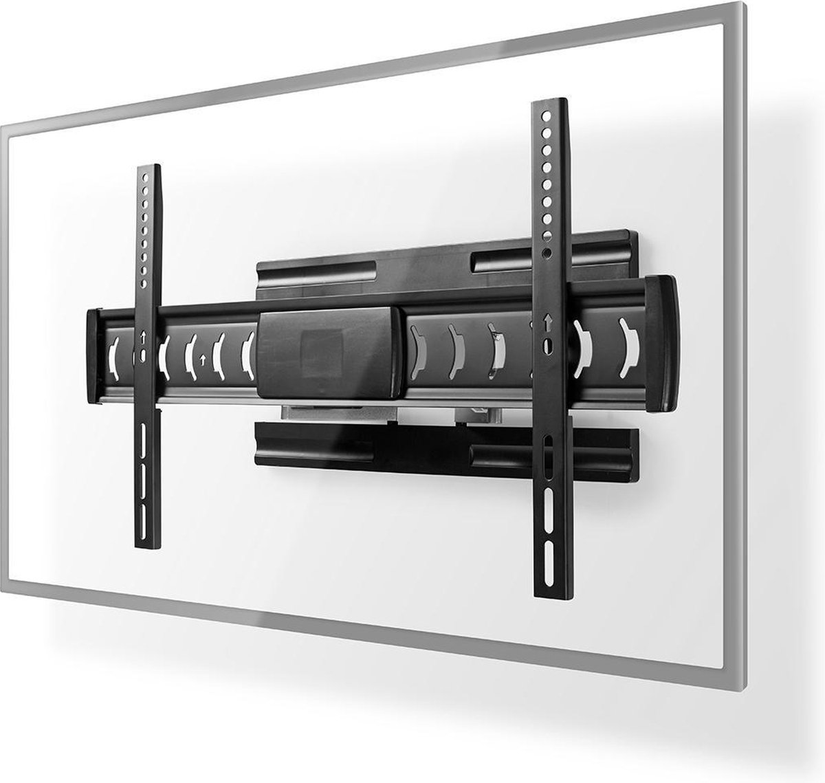 Nedis Draai- en Kantelbare TV-Muurbeugel | 37-70 " | Maximaal schermgewicht: 30 kg | Kantelbaar | Draaibaar | Minimale muurafstand: 34 mm | Maximale muurafstand: 268 mm | 6 Draaipunt(en)