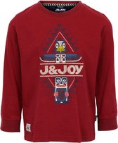 J&JOY - T-shirt Mannen Manitoba Red