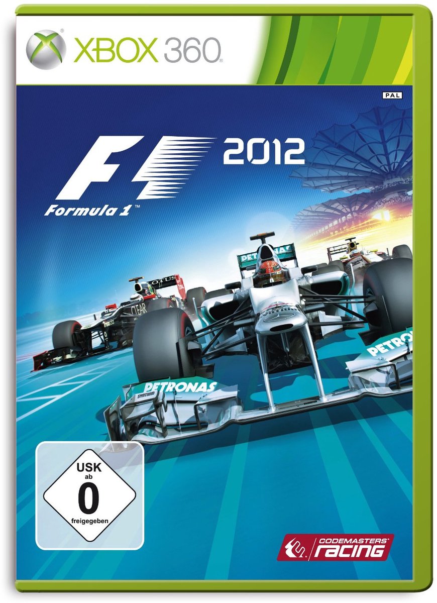 F1 2012 (xbox 360 used game)