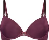 Hunkemöller Lingerie Dames Voorgevormde beugel bh Plunge  - Paars - maat C75