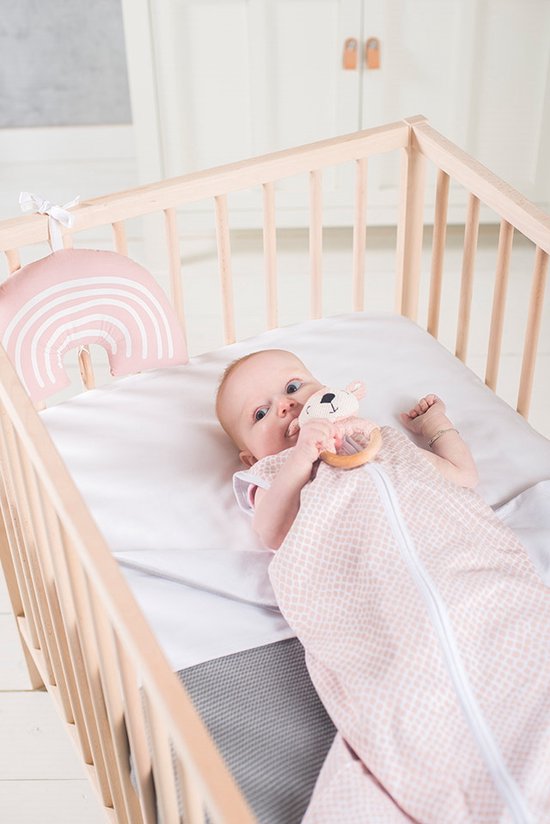 Jollein Zomerslaapzak Baby Jersey 70cm Snake - Pale Pink van Jollein — afbeelding 5