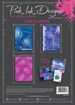 Pink Ink Designs Rijst papier - Let it snow - A4 - 2x3 designs