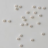 Sterling beads 2mm x30 - 6 pakjes