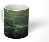 Mok - Vissen - Rivier - Grijs - 350 ML - Beker