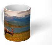 Mok - Eland in het Nationaal park Jasper in Noord-Amerika - 350 ML - Beker
