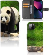 Telefoontas Geschikt voor iPhone 13 Hoesje Panda