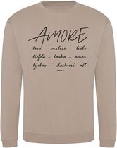 Sweater Amore black - Desert (S)