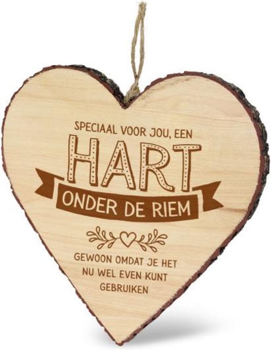 Mijn Hart - Decoratief Hart - Hart onder de riem | bol.com