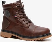 Blue Box hoge jongens veterboots - Bruin - Maat 39
