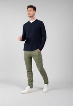 DEELUXE Effen T-shirt met lange mouwenDERREN Night Blue