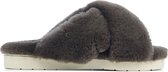 Inuikii Vrouwen Stoffen Harde zool  Pantoffels / Sloffen - Classic Slipper - Taupe - Maat 37