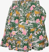 TwoDay meisjes rok met jungle print - Groen - Maat 134/140