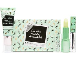 Makeup Revolution X Friends - Holiday Armadillo Trio Gift Set - Cadeauset - Kerst - Cadeau - Make-up & Beauty - Friends TV Show - Liquid Bronzer, Clear/Transparante Brow Gel & Lip Balm