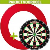 Mission Axis + Rubberen Surround (Rood)