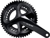 Crankstel Shimano 105 FC-R7000 2x11 speed 172,5/53-39 holle as - zwart