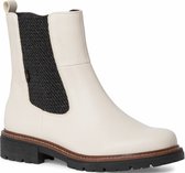 Jana Dames Chelseaboot 8-8-25416-27 411 beige H-breedte Maat: 36 EU