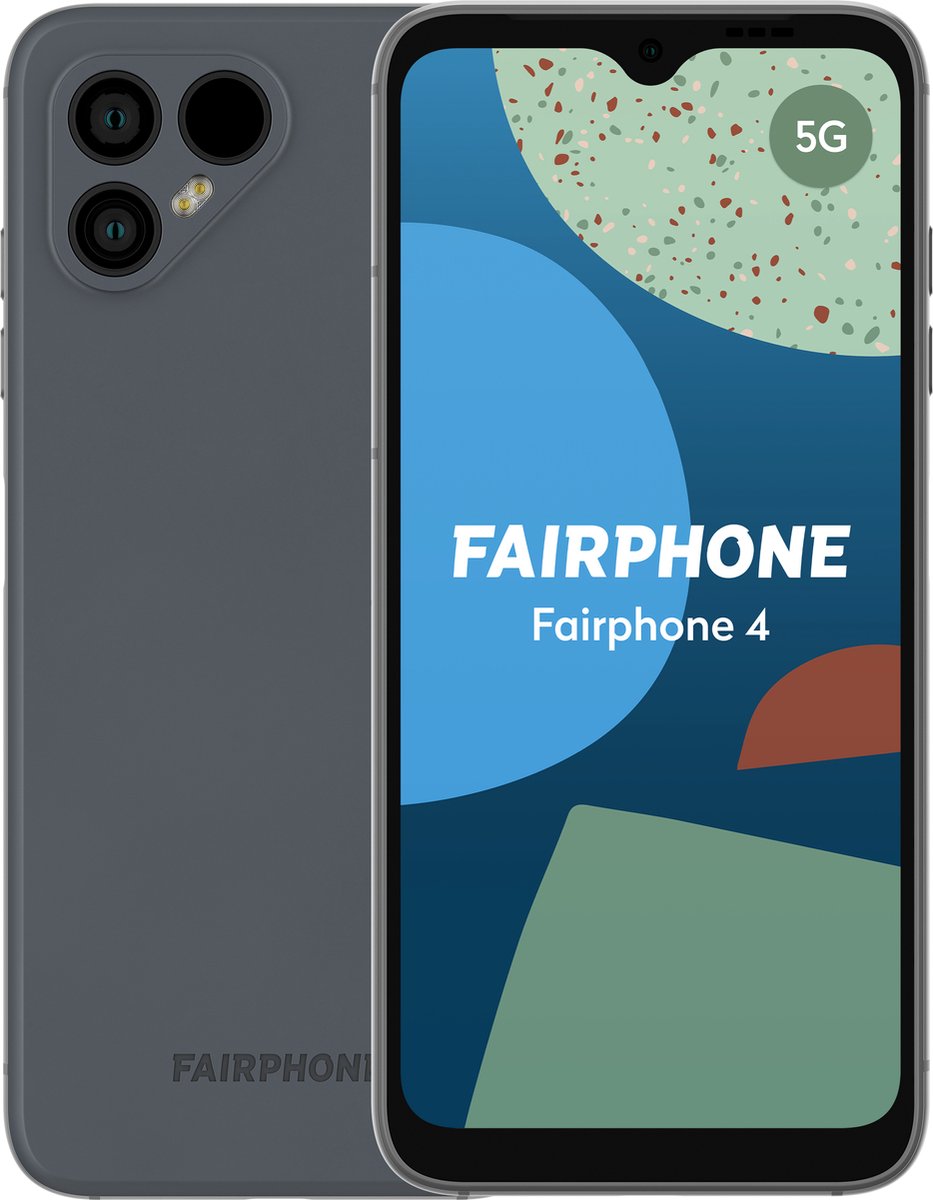 Fairphone 4 5G - 128GB - Grijs | bol.com