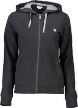 U.S. POLO Sweatshirt with zip Women - L / NERO