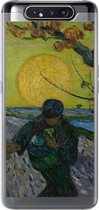 Geschikt voor Samsung Galaxy A80 hoesje - De zaaier - Vincent van Gogh - Siliconen Telefoonhoesje