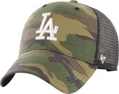 47 Brand Los Angeles Dodgers Branson Cap B-CBRAN12GWP-CMD, Mannen, Groen, Pet, maat: One size