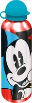 Disney Drinkfles Mickey Mouse Junior 500 Ml Aluminium Blauw