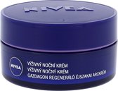 Nivea - Nourishing Regenerating Night Cream for Dry and Sensitive Skin 50 ml Aqua Effect - 50ml
