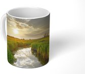 Mok - Kreek bij zonsondergang - 350 ML - Beker