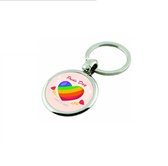 Akyol - Pride Day Sleutelhanger Sleutelhanger - LGBT - Iedereen - Pride - 2,5 x 2,5 CM