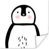 Poster Pinguïn - Kinderen - Dieren - 75x75 cm