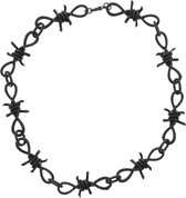 Zac's Alter Ego Ketting Barbed Wire Chain Zwart