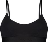 Hunkemöller Lingerie Dames Bralette Lenia HKM x NA-KD  - Zwart - maat L