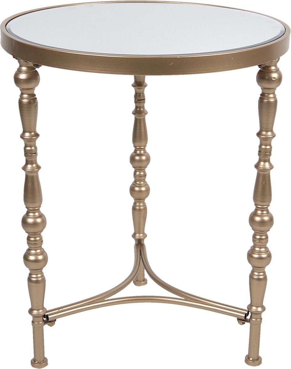 Bijzettafel Ø 50x60 cm Goudkleurig IJzer