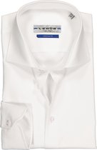 Ledub - Strijkvrij SL7 Shirt Wit - 39 - Heren - Tailored-fit - Extra Lange Mouwlengte