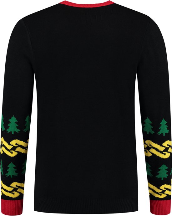 Pull de Noël laid Sapin de Noël YO YO YO | Taille M