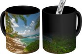 Magische Mok - Foto op Warmte Mok - Het exotische Kuau Cove Beach gelegen op Hawaii - 350 ML