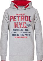 Petrol Industries Hoodie met logo artwork Jongens - Maat 164