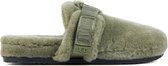 UGG Mannen Canvas    Harde zool  Pantoffels / open Sloffen - 1118150 - Groen - Maat 39.5