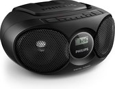 Philips AZ215B - Radio/CD-speler - Zwart