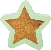 gum Flowers & Friends Ster 4,7 cm rubber goud/groen