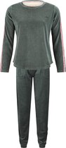 Charlie Choe Velours Pyjama Set Dames F41135 - Meerkleurig Fire Dames - XL