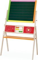 schoolbord en magnetisch whiteboard junior 155 cm hout