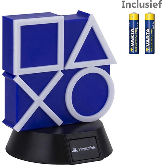 Playstation Icon Light PS5 - Veilleuse - Incl. 2 Piles AAA