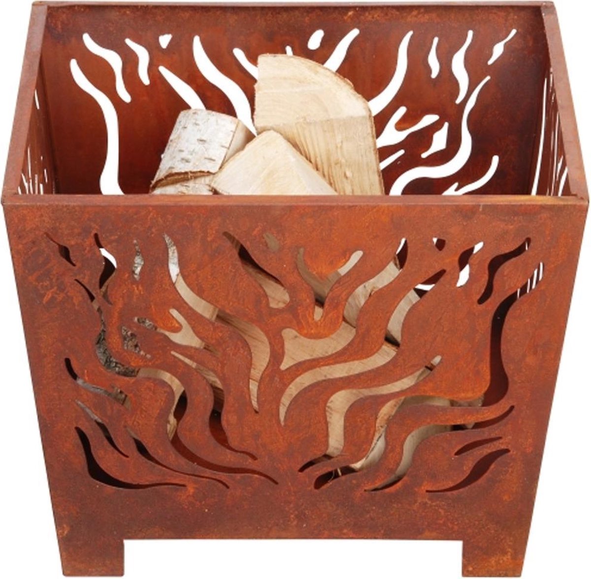 Bol.com Esschert Design Vuurkorf - 39 x 39 x 30 cm - Roest - FF161 aanbieding