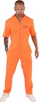 Magic By Freddy's - Boef Kostuum - Oranje Overall Guantanamo Bay Zonder Proces Gevangene - Man - Oranje - XL / XXL - Carnavalskleding - Verkleedkleding