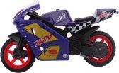 motor Super Bike paars/geel