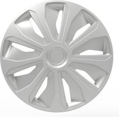 Autostyle Wieldoppen 14 inch Platin Zilver - ABS