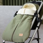 Nobodinoz Baby on the Go voetenzak Olive Green