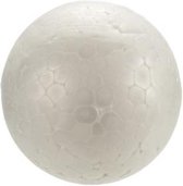 styropor-model ballen 6 cm wit 2 stuks